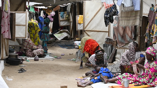 Inside Kawar Maila camp