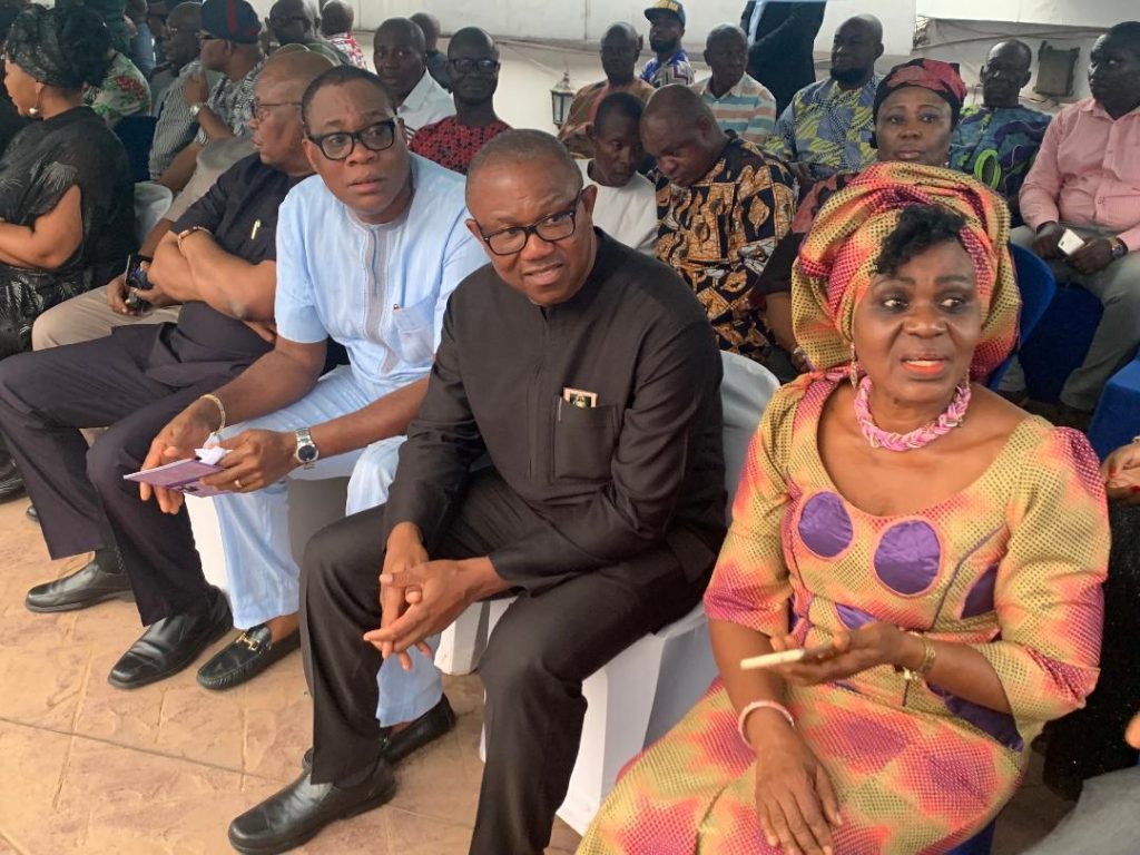 Stella Okunna with Obi at a public function