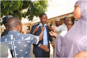 Jacob Dickson, reporter with Authentic News, Kaduna.