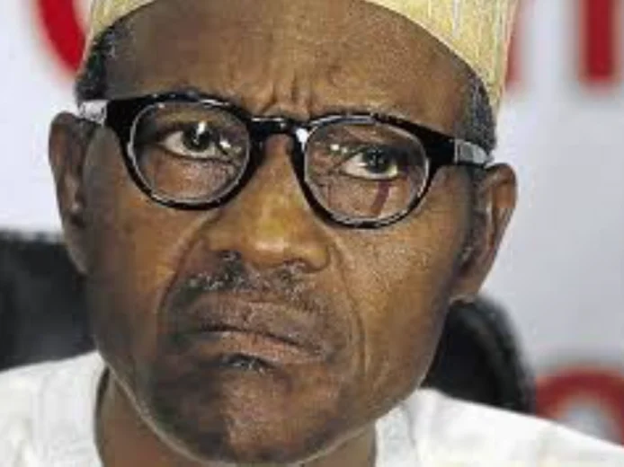 President Buhari during his sickness