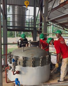 Some of the machines at UD Farms in Ndiya, Akwa Ibom State